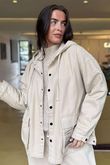 Mercer Soft Twill Jacket Stone 